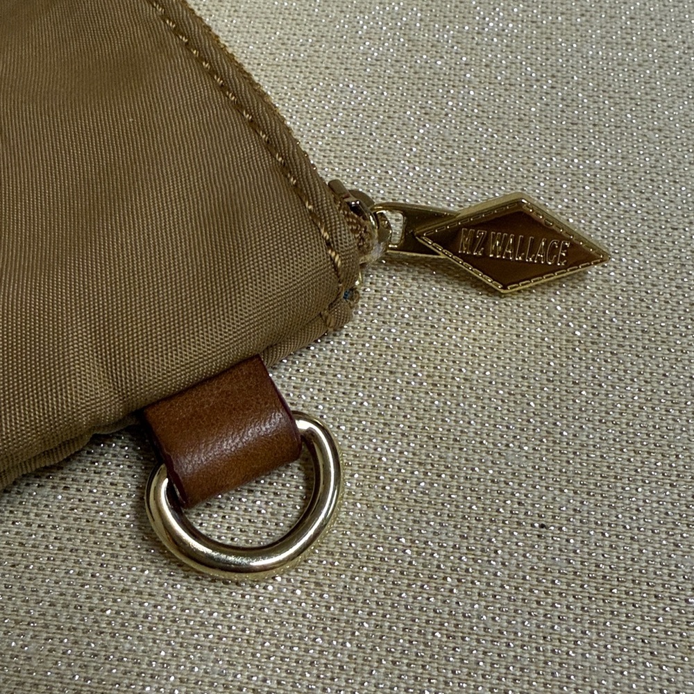 MZ Wallace Tan small cosmetic Bag - Picture 4 of 5